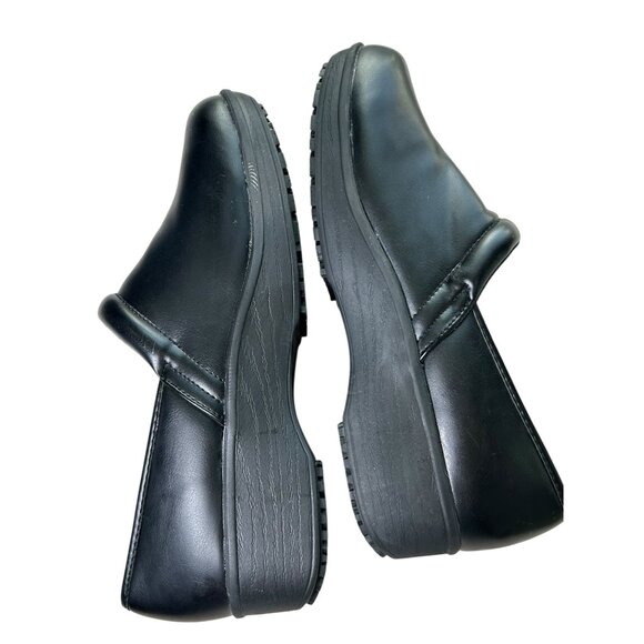 NEW SafeTStep Comfort Clogs Gretchen Black Women's 12W Non Slip Nursing Work - Picture 8 of 13